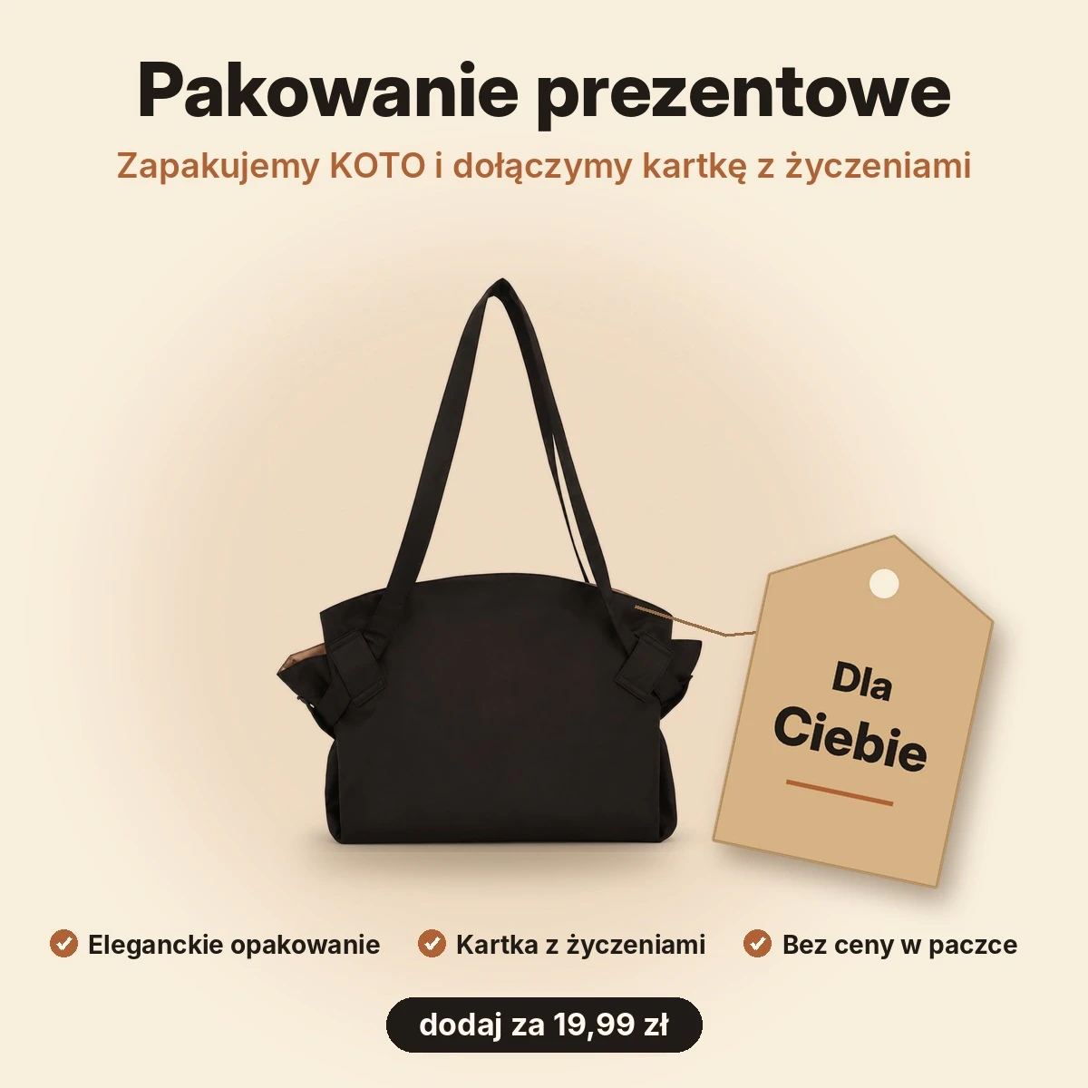 Pakowanie prezentowe KOTO